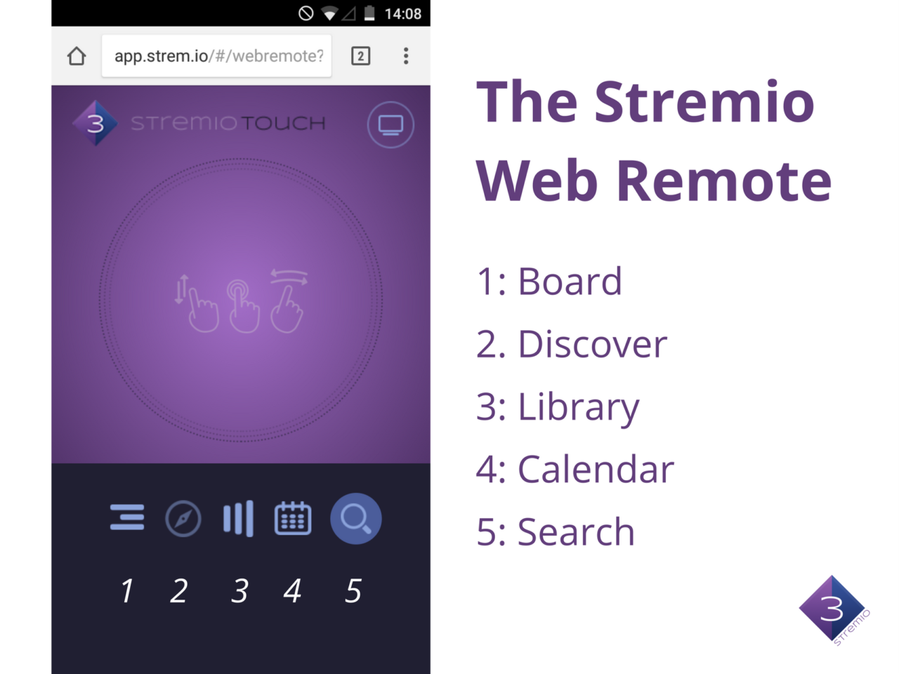 Trasforma il tuo telefono in un telecomando Stremio - Il blog di Stremio